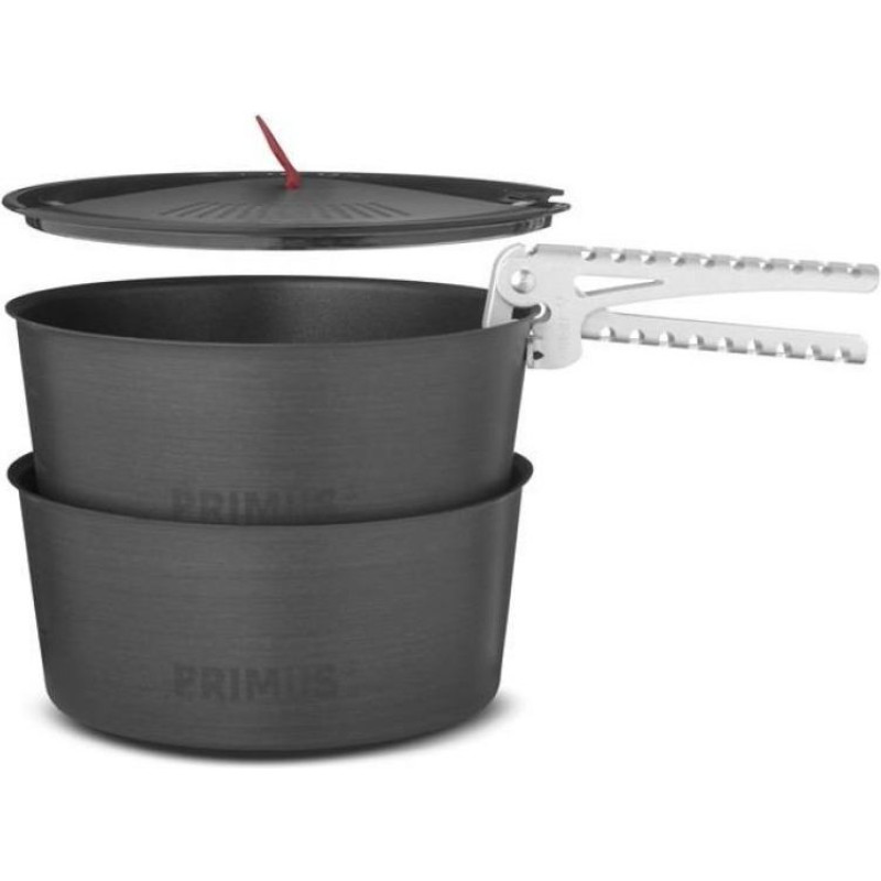 Primus 740310 Camping Cookware Set 1.3L Aluminum, Black