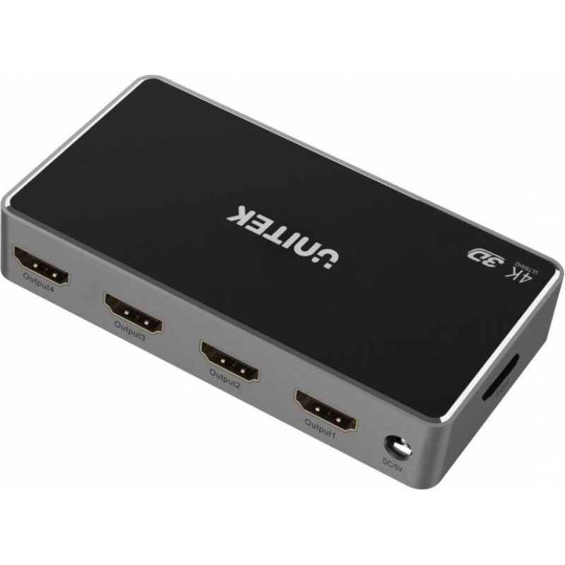 Unitek Przełącznik hdmi 1 in - 4 out; v1109a