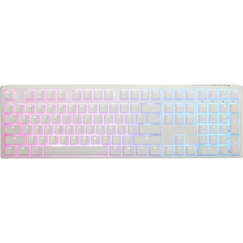 Ducky One 3 RGB Gaming Keyboard USB QWERTY US English White