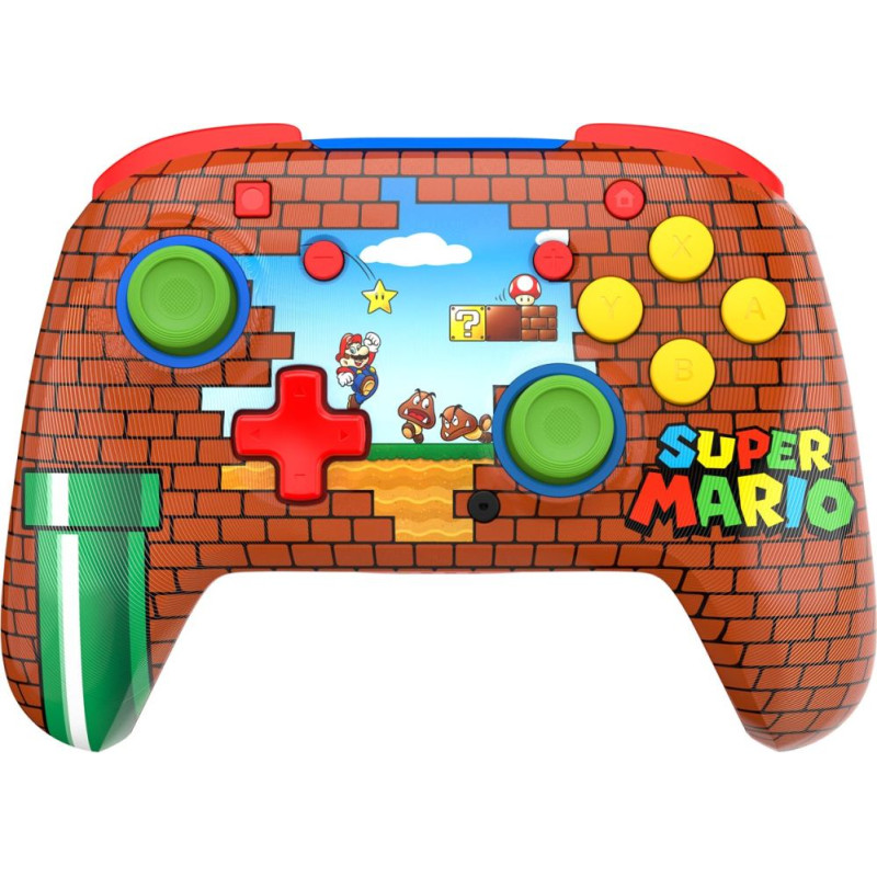 Turtle Beach : Rematch - Wireless Controller [For Switch, Switch 2] (Color: Mario Bricks Reveal)