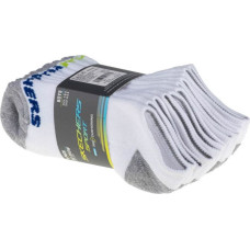 Skechers 6pk No Show socks S108264-WHT (31-34)