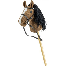 Milly Mally Koń na kiju hobby horse dark brown brązowy