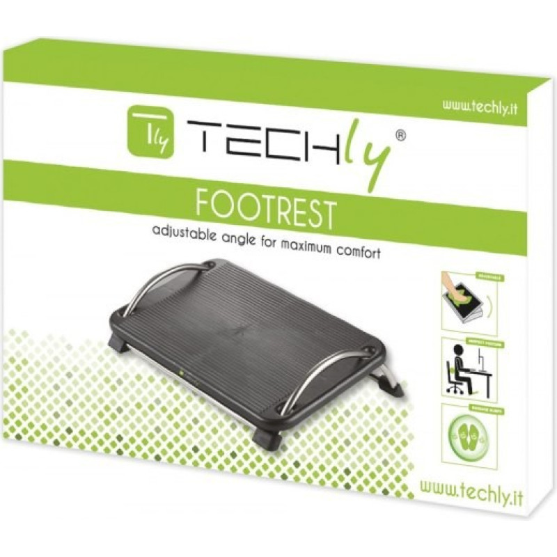 Techly podnóżek ergonomiczny regulowany ica-fr 13