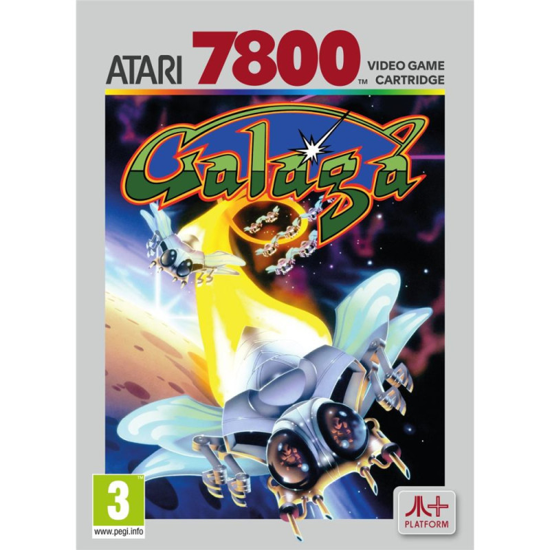 Atari Europe Atari Galaga (Compatible with 2600+,7800+,7800)