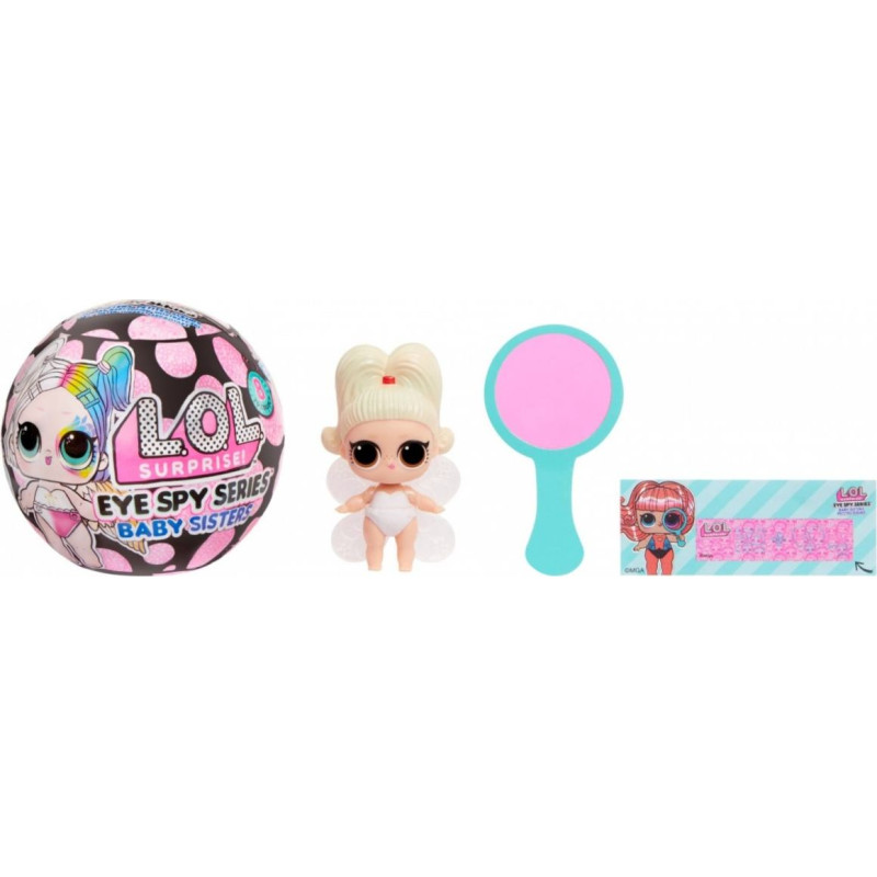 MGA Laleczka l.o.l. surprise eye spy baby sisters