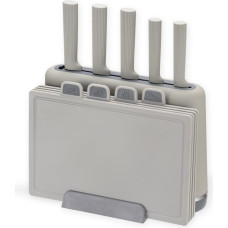 Maestro Zestaw noży i desek na podstawce mr-1412-grey maestro