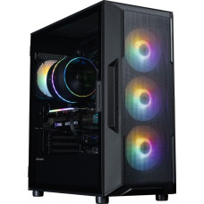 Zalman Obudowa i3 neo v2 mid tower rgb fan x4 czarna