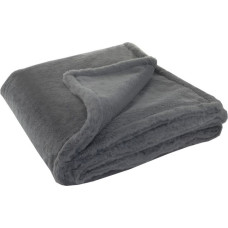 Glovii ogrzewany miękki koc, szary gb2g
