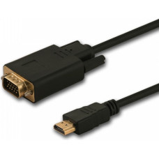 Savio Kabel hdmi (m) - vga (m) 1,8m  cl-197