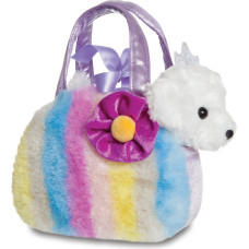 Fancy Pals AURORA Fancy Pals Plīša kucēns violetā somā, 20 cm