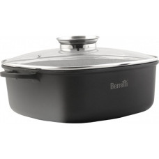 Berretti Garnek niski 28 cm z pokrywką tivano