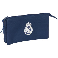 Safta : Triple Pencil Case Real Madrid Chica Marino (842469744)