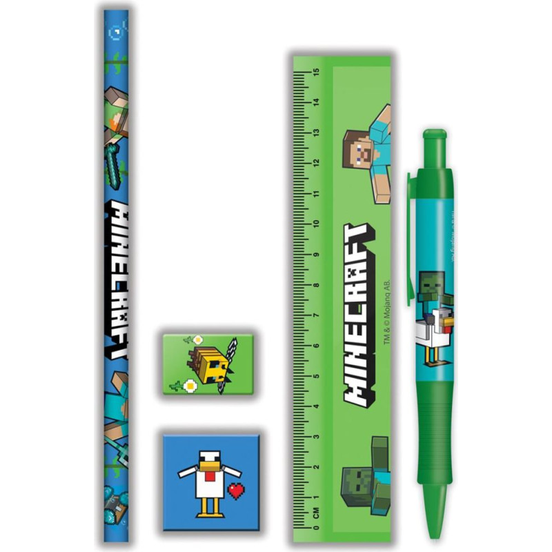 ''Pyramid Shop.com'' Pyramid: Minecraft Stationery Set (SR74689)