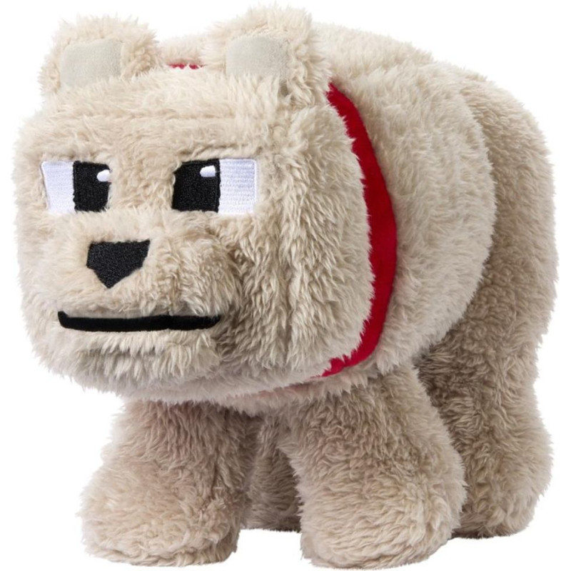Mattel Minecraft: Wolf Plush (20cm) (JFP55)