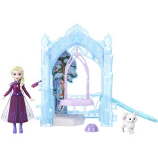 Mattel Disney Dolls: Disney Frozen Small Dolls - Frozen Mini Dolls Elsa's Frozen Hideout (JFG29)