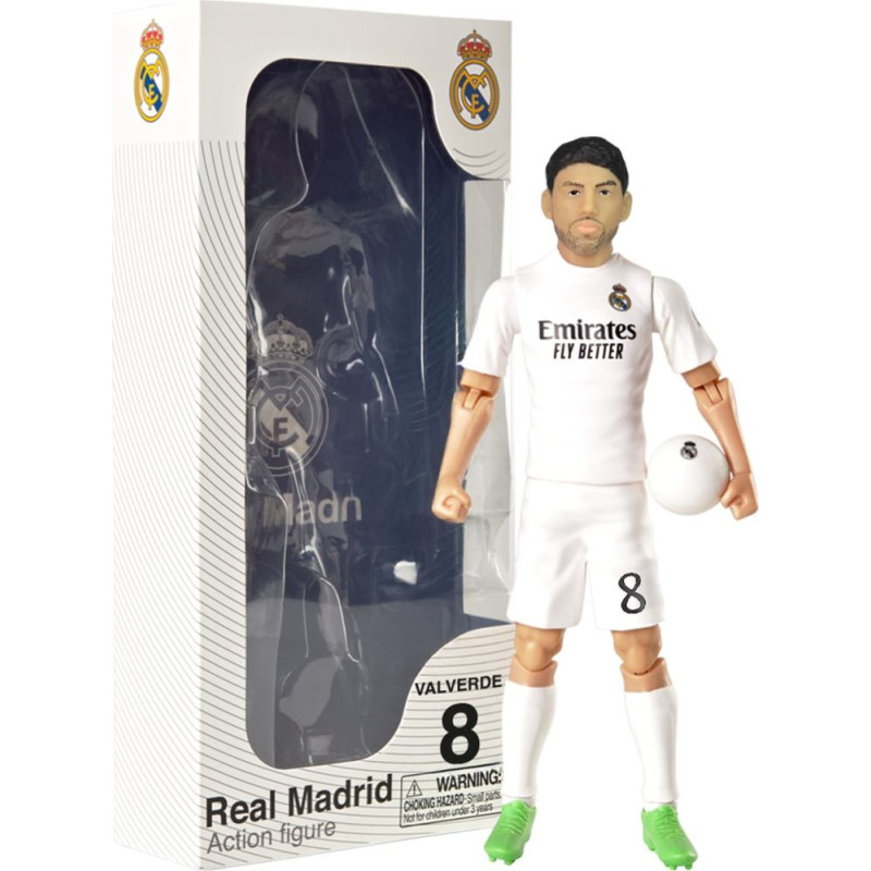 Banbo Toys : Real Madrid Soccer - Valverde Action Figure (20cm) (80679)