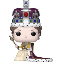 Funko Pop! Premium Royals: Queen Elizabeth II (Coronation) #07 Vinyl Figure