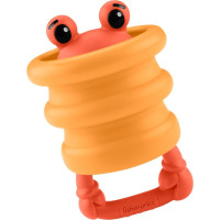 Mattel Fisher-Price: Squishseas Silicone - Crab Rattle (JHB55)