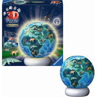 Ravensburger 3D Puzzle: Nightlight Υδρόγειος (12008055)