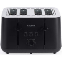 Salter EK5565MBLKFVDE Kuro 4-Slice Toaster