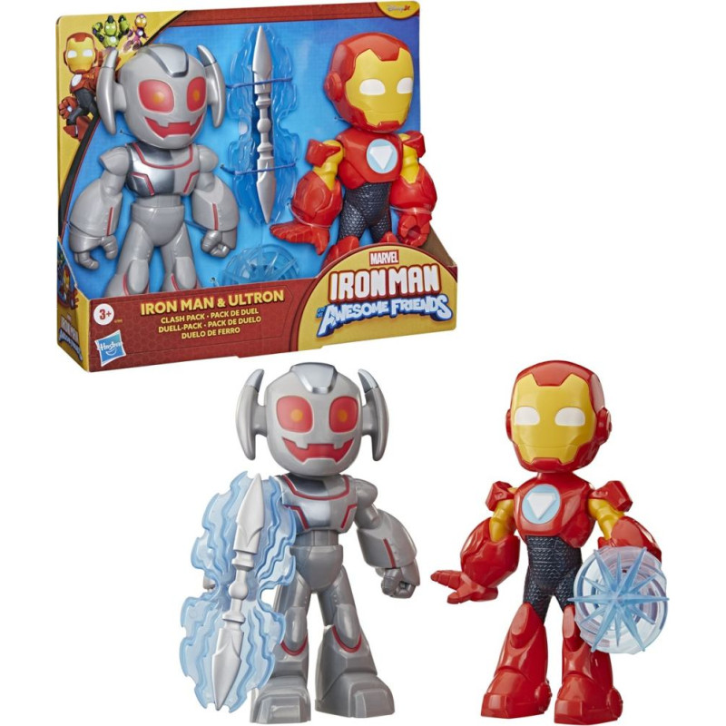 Hasbro Iron Man & His Awesome Friends: Figures - Iron Man Ultron Clash Pack (G1995)