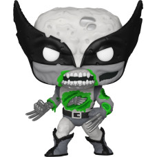 Funko Pop! Marvel: Zombies - Wolverine (B&W) (Glows in The Dark) (Special Edition) #662 Vinyl Figure