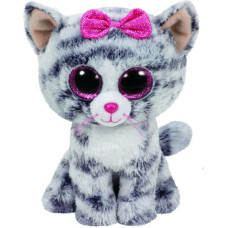 Ty Inc. TY BEANIE BOO - KIKI THE CAT GREY PLUSH TOY (15cm) (1607-37190)