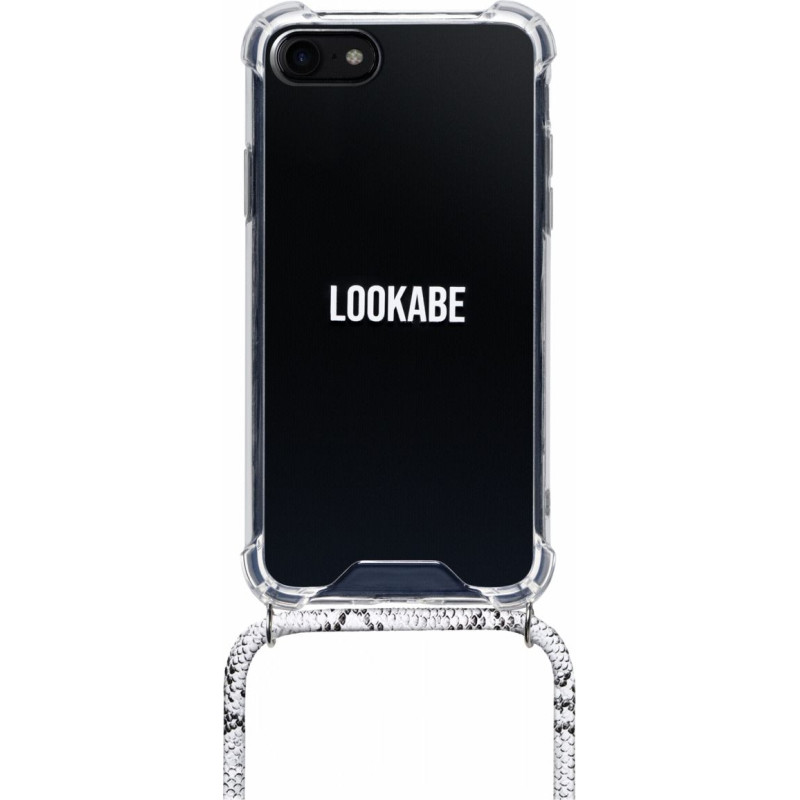 Lookabe Necklace Snake Edition iPhone 7/8 silver snake loo016
