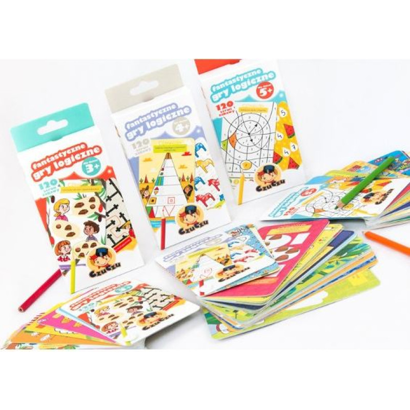 Czuczu Fantastyczne gry logiczne 5+