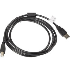 Lanberg Kabel usb 2.0 am-bm 1.8m ferryt czarny