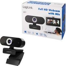 Logilink Kamera internetowa full hd z mikrofonem