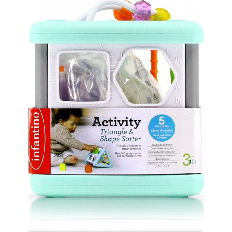 B-Kids Interaktywny sorter trójkąt infantino