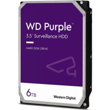 Western Digital Dysk twardy wd purple 6tb 3,5 256 mb 5400rpm wd64purz