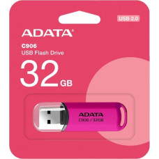Adata Pendrive c906 32gb usb2.0 różowy