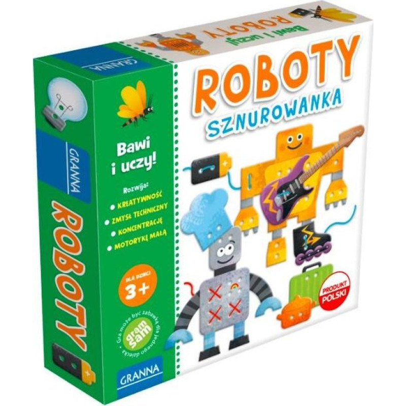 Granna Gra roboty sznurowanka