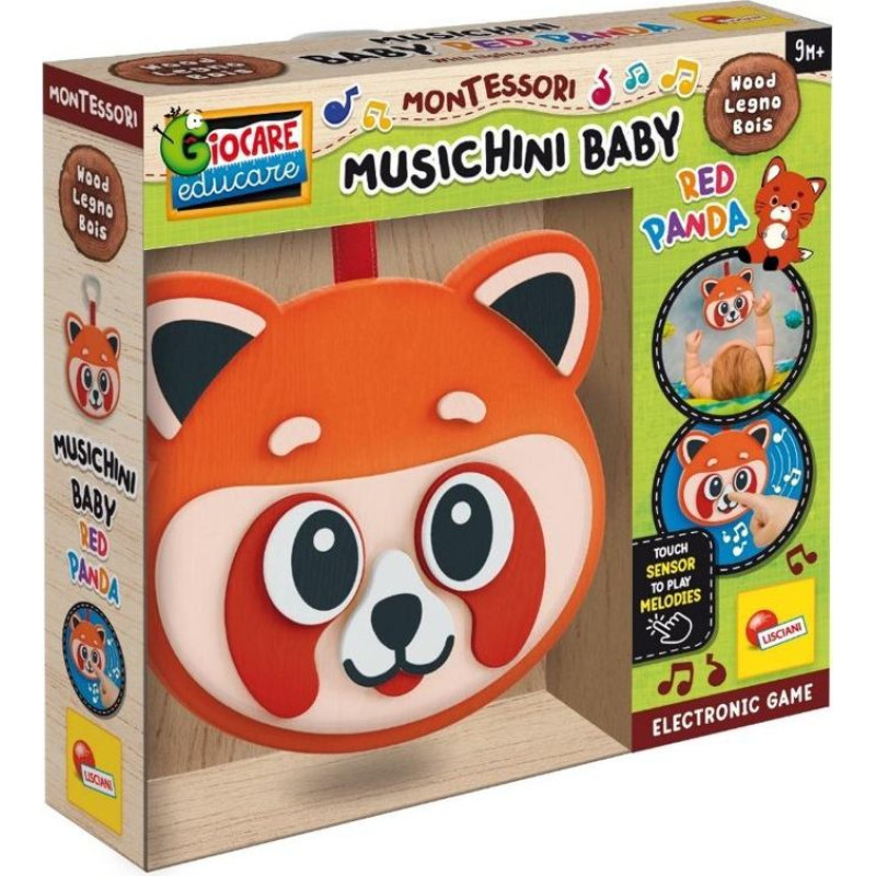 Lisciani Zabawka montessori wood - muzyczna panda