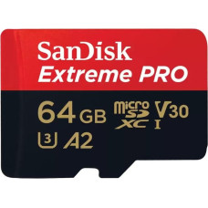Sandisk Karta extreme pro microsdxc 64gb 200/90 mb/s a2 v30