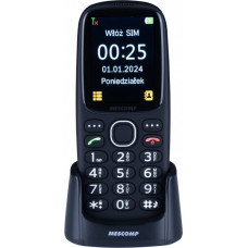 Mesmed Telefon komórkowy dla seniorów mescomp mt-166 edgar elegant 4gb