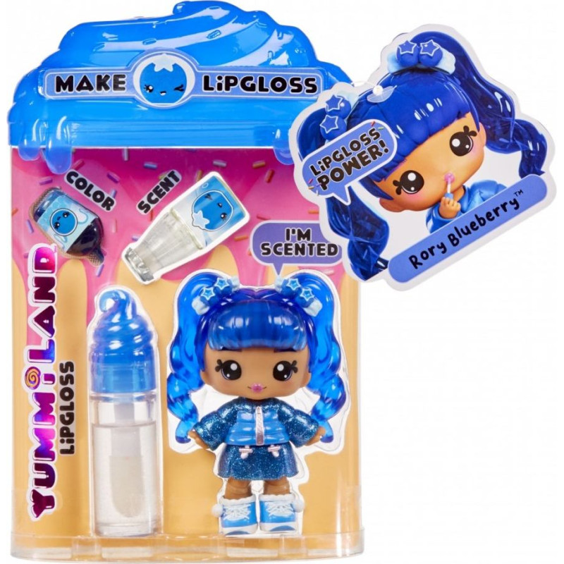 MGA Lalka yummiland lipgloss, rory blueberry