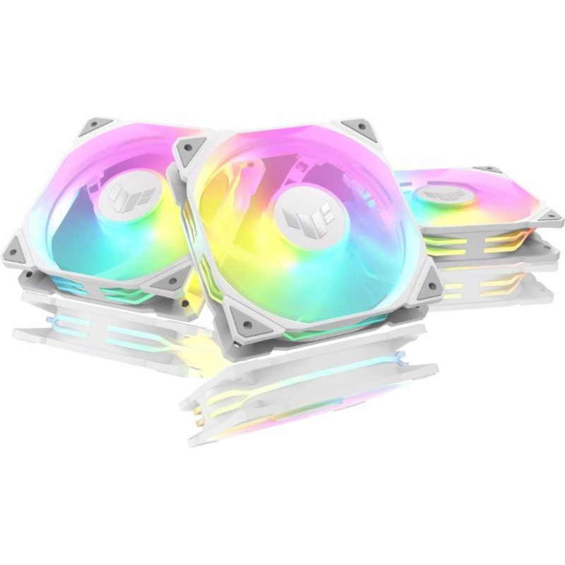 Asus Wentylator obudowy tuf gaming tr120 argb 3in1/led/2000rpm/biały