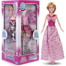 Artyk Lalka natalia modelka z garderobą 29 cm