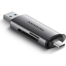 Axagon Cre-sac czytnik kart zewnętrzny usb3.2 gen 1 type-c + type-a sd/microsd