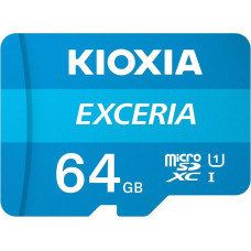 Kioxia Karta pamięci microsd 64gb m203 uhs-i u1 adapter exceria