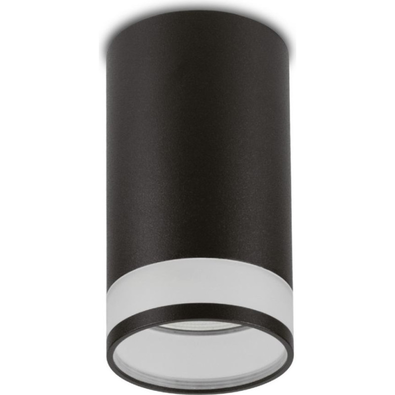 Maclean Oprawa natynkowa/tuba gu10, mce361 b aluminiowa czarna