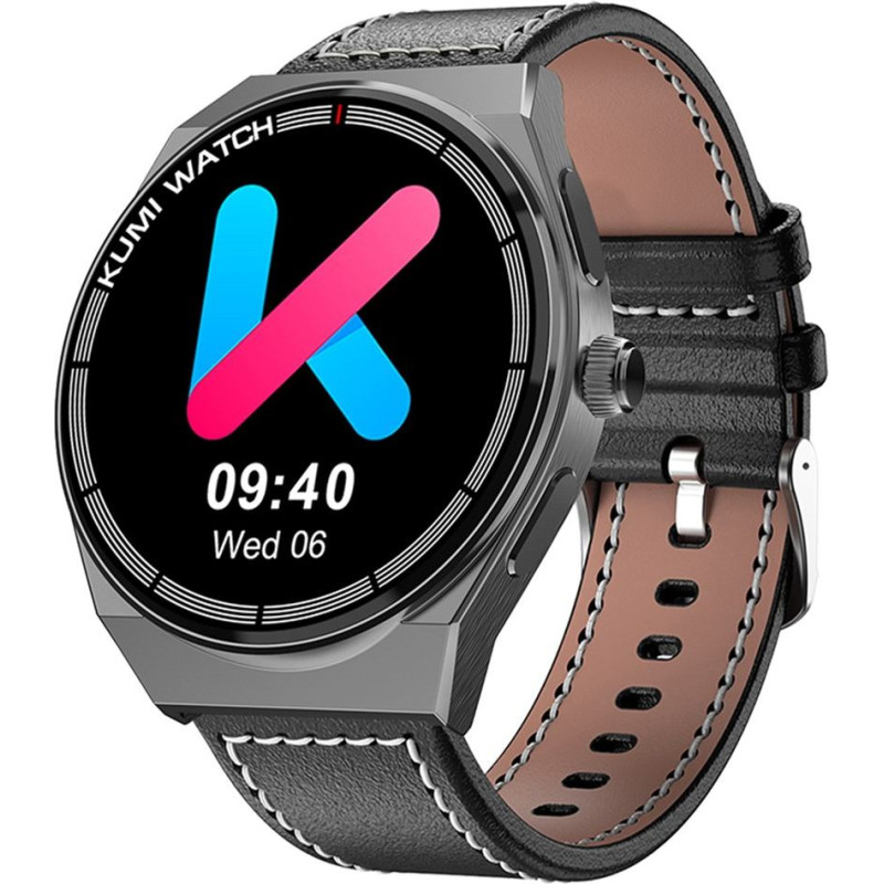 Kumi Smartwatch gt5 max 1.39 cala 290 mah szary