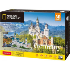 Cubic Fun Puzzle 3d zamek neuschwanstein national geographic