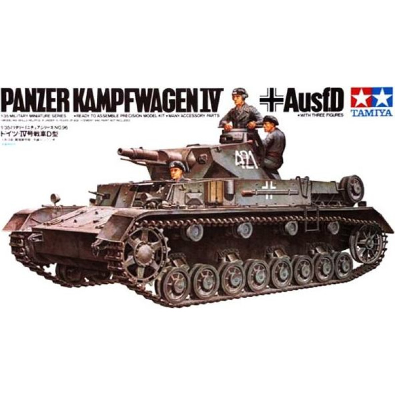 Tamiya Model plastikowy czołg niemiecki pzkpw iv ausfd