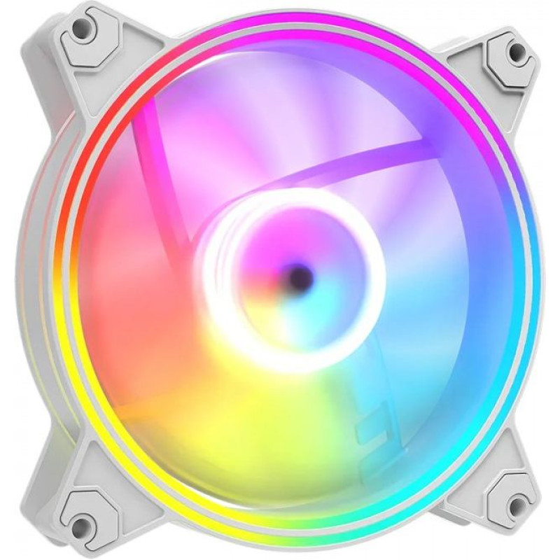 Modecom Wentylator argb 120x120x25 biały