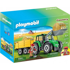 Playmobil Zestaw figurek country 9317 traktor z przyczepą