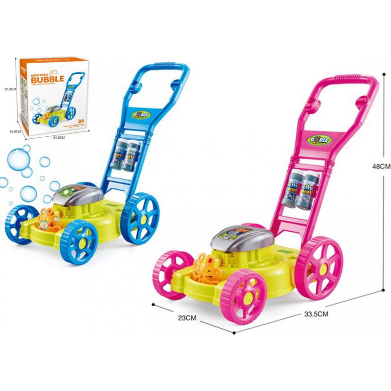 Madej Kosiarka na bańki, światło, muzyka